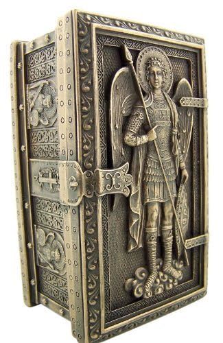 Amazon.com: Archangel Saint St Michael Cold Cast Bronze Rosary